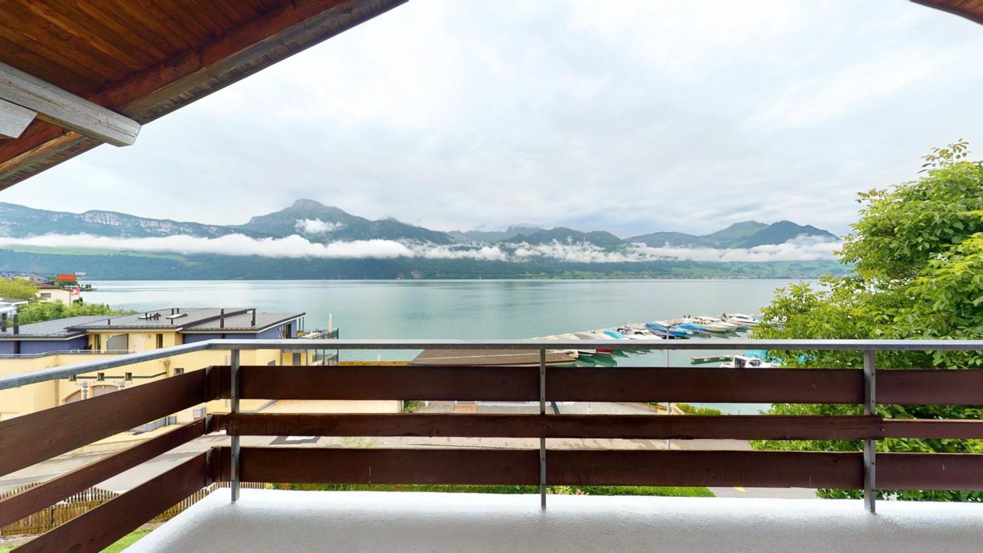Modern And Charming Apartment On The Shores Of Lake Lucerne Gersau Exterior foto